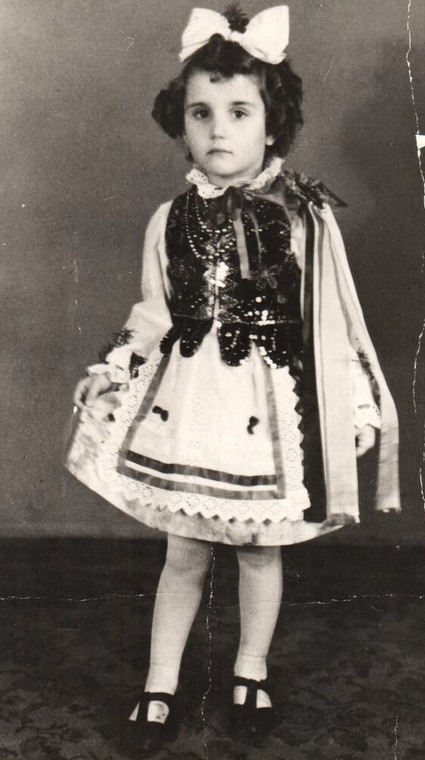 Lidia Maksymowicz w dzieciństwie