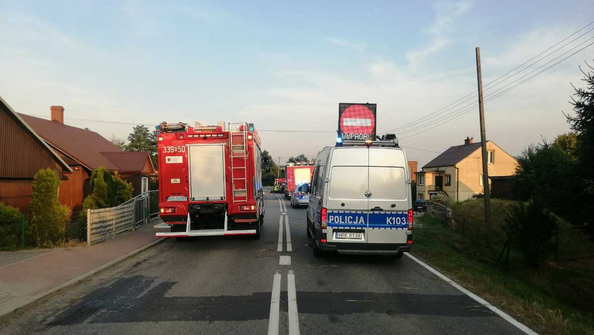 Zderzenie dwóch samochodów na Podkarpaciu. Nie żyje 50-latek i jego córka 