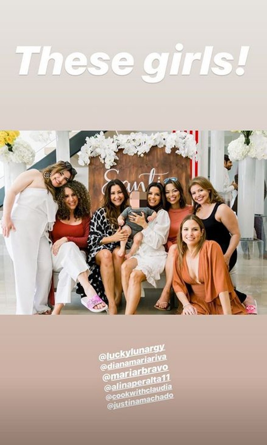 Rođendanska proslava sina Eve Longorije