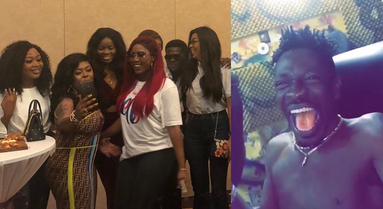 Ahohyehy3! Shatta Wale mocks Ghanaian celebrities who went to wait for Cardi B