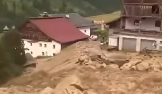 Poplava i klizište u Tirolu