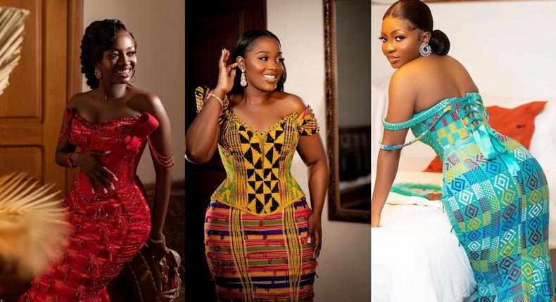Kente inspirations for brides-to-be