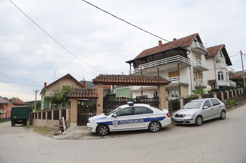 Uviđaj dvostrukog ubistva u Despotovcu