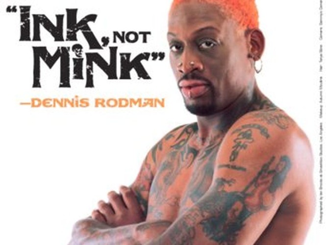 Panowie nie są gorsi: Dennis Rodman nago dla PETA