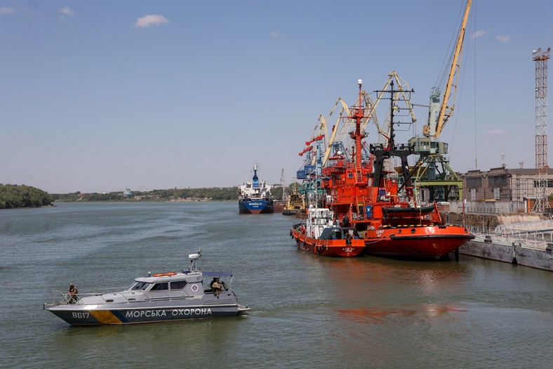 Izmaił — port na Dunaju w ukraińskiej części Besarabii