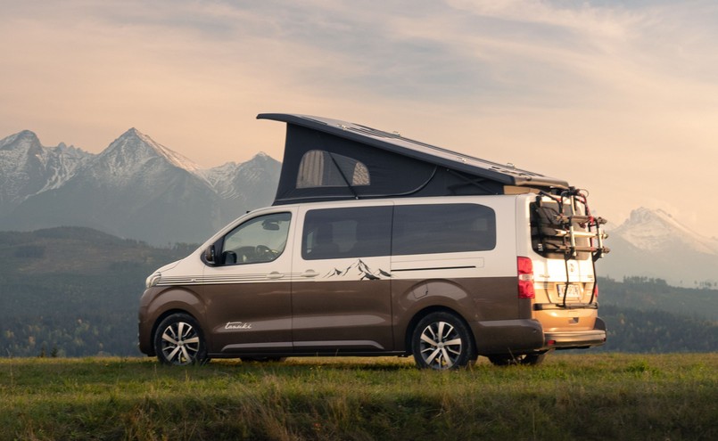 Toyota PROACE Verso jako kamper Tanuki