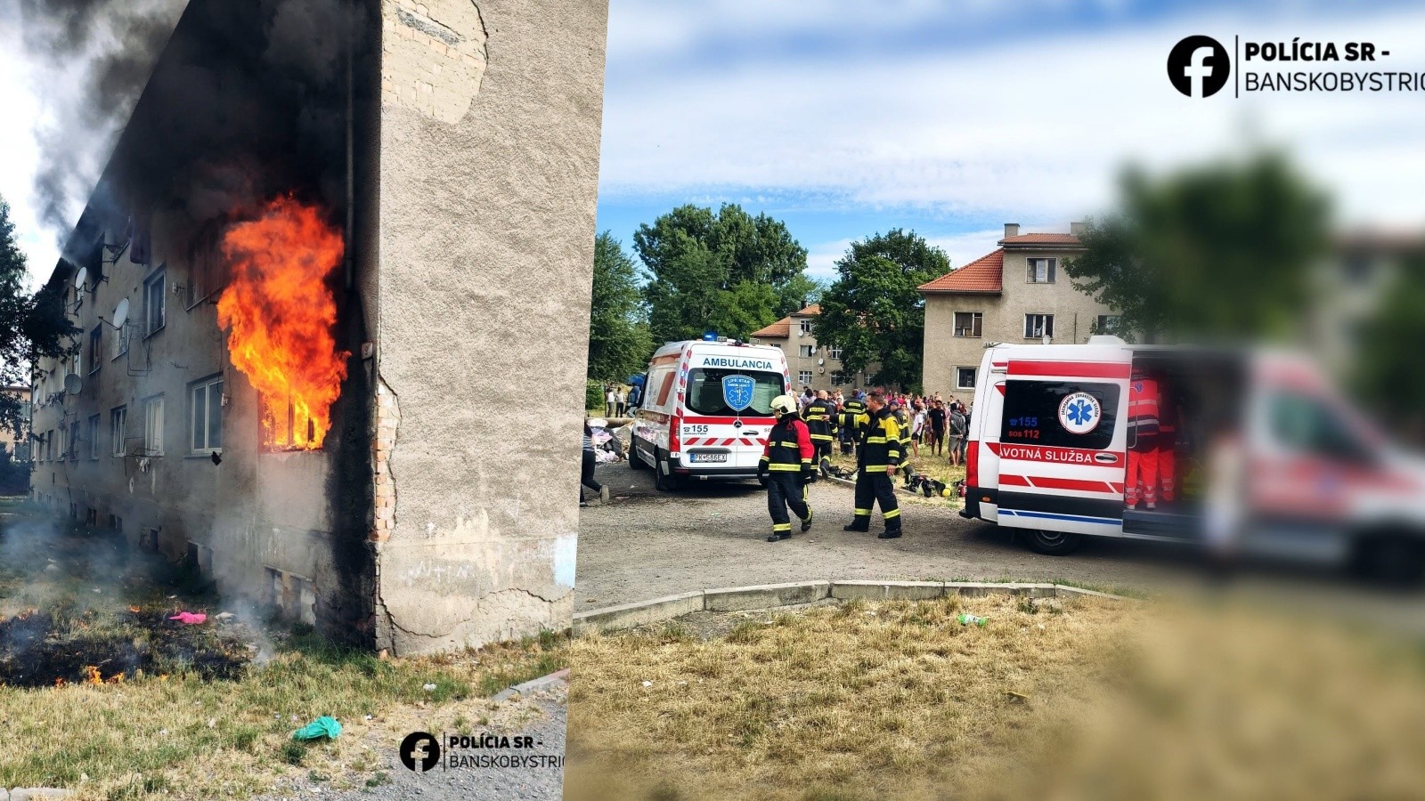 Požiar bytu vo Fiľakove.