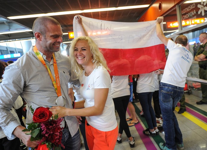 PARAOLIMPIJCZYCY-MEDALIŚCI WRÓCILI DO POLSKI