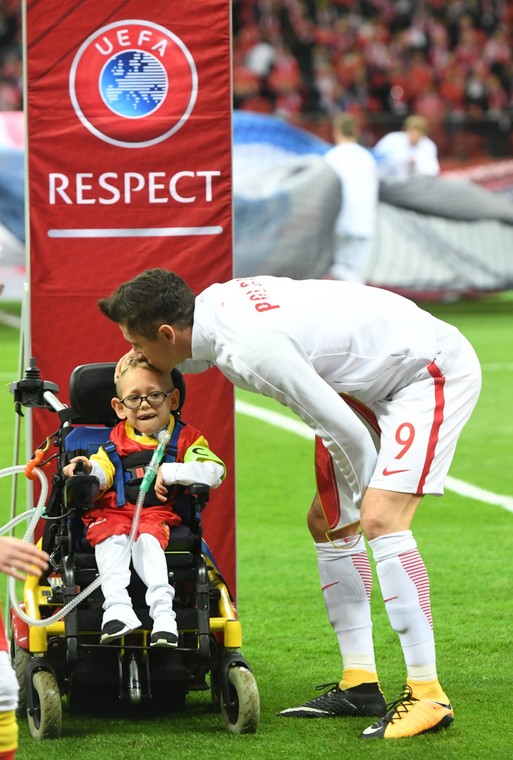 Franek Trzęsowski i Robert Lewandowski