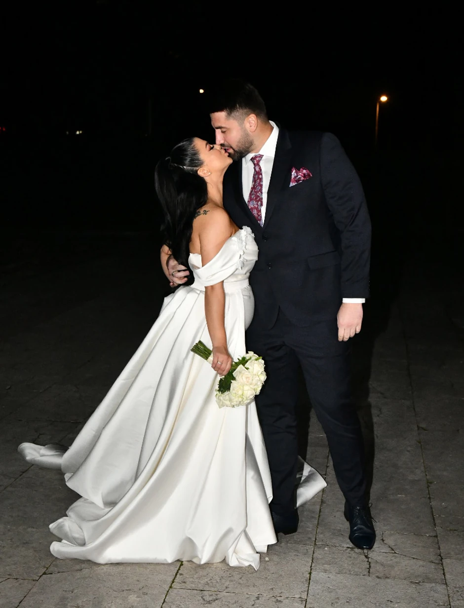 Nikola Rađen sa ženom