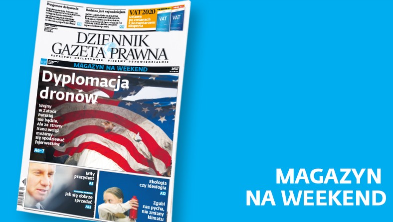 Magazyn DGP. Okładka 10.01.2020