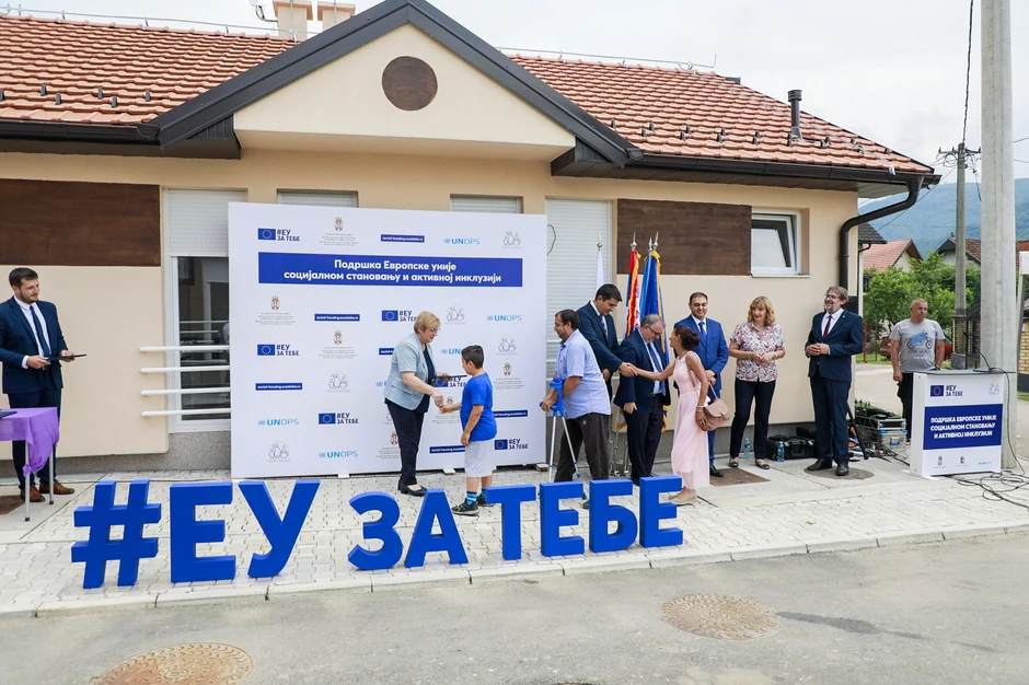 Dodela ključeva za stanove u Ljuboviji 