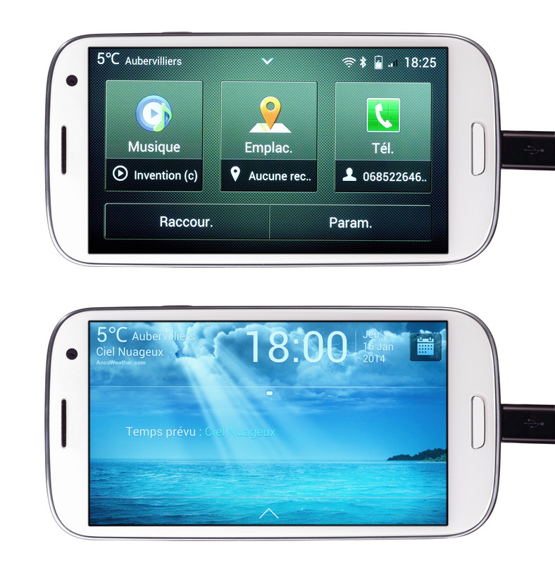 Telefony Samsunga z aktywnym trybem samochodowym