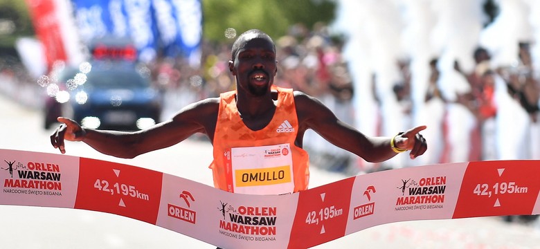 Ezekiel Omullo zwycięzcą Orlen Warsaw Marathon. Yared Shegumo mistrzem Polski