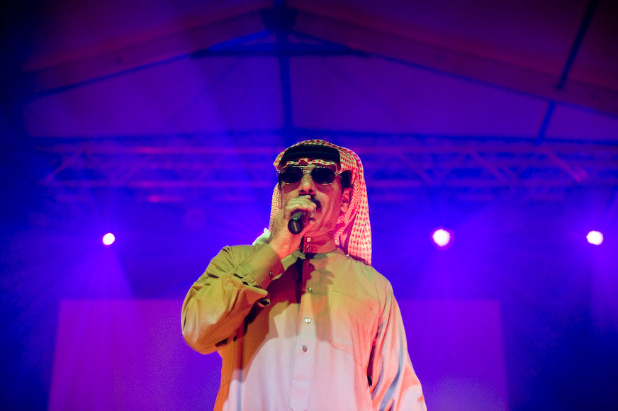 Omar Souleyman (fot. Monika Stolarska / Onet.pl)