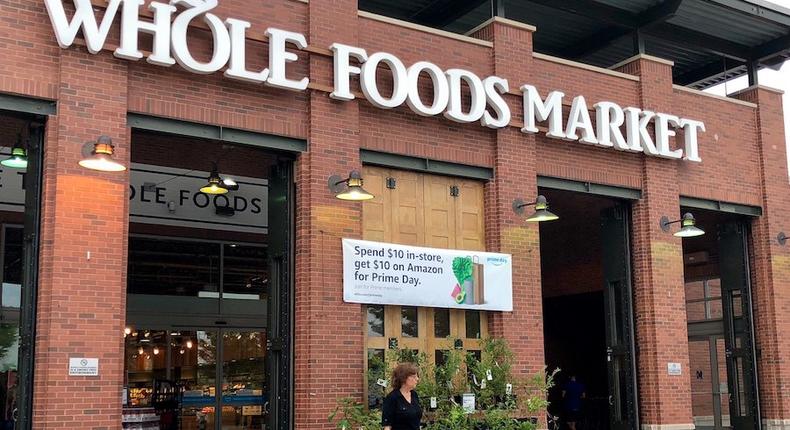 Whole Foods will deliver groceries to Amazon Prime Now shoppers on Thanksgiving Day.