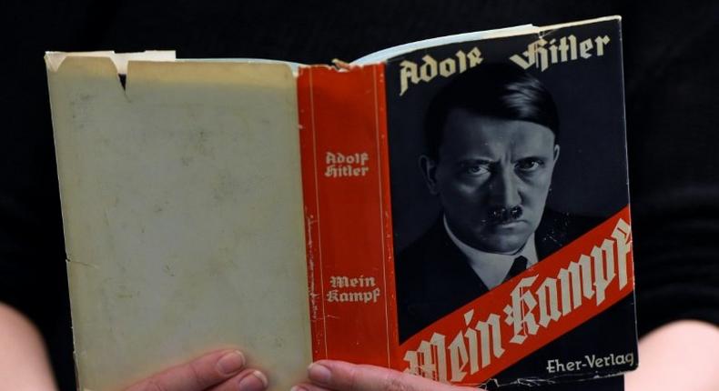 Mein Kampf outlines Adolf Hitler's ideology that formed the basis for Nazism