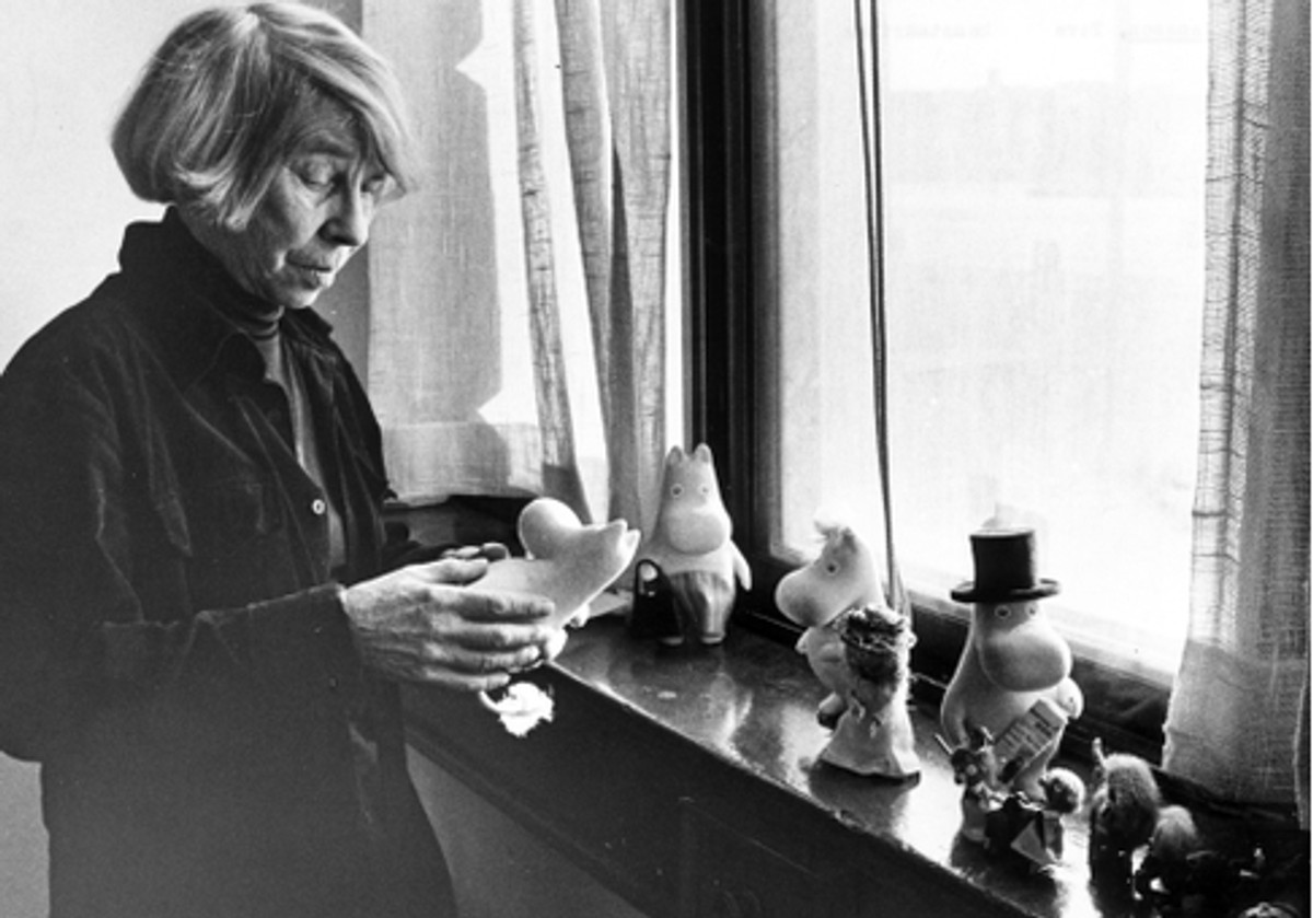 Tove Jansson i Muminki Sztokholm, 1981 rok