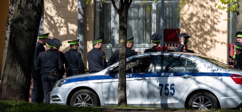 Wybuch w pobliżu polskiej ambasady w Mińsku