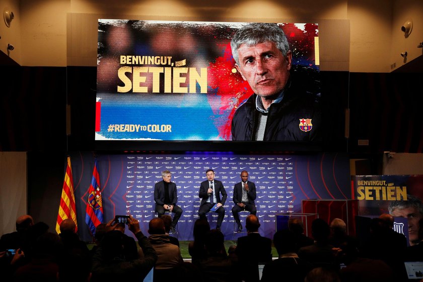 Quique Setien został nowym trenerem Barcelony