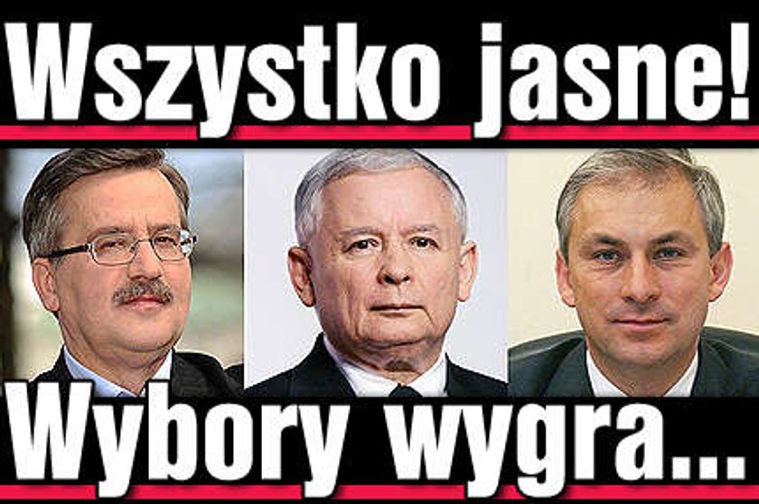 Wszystko jasne. Wybory wygra...