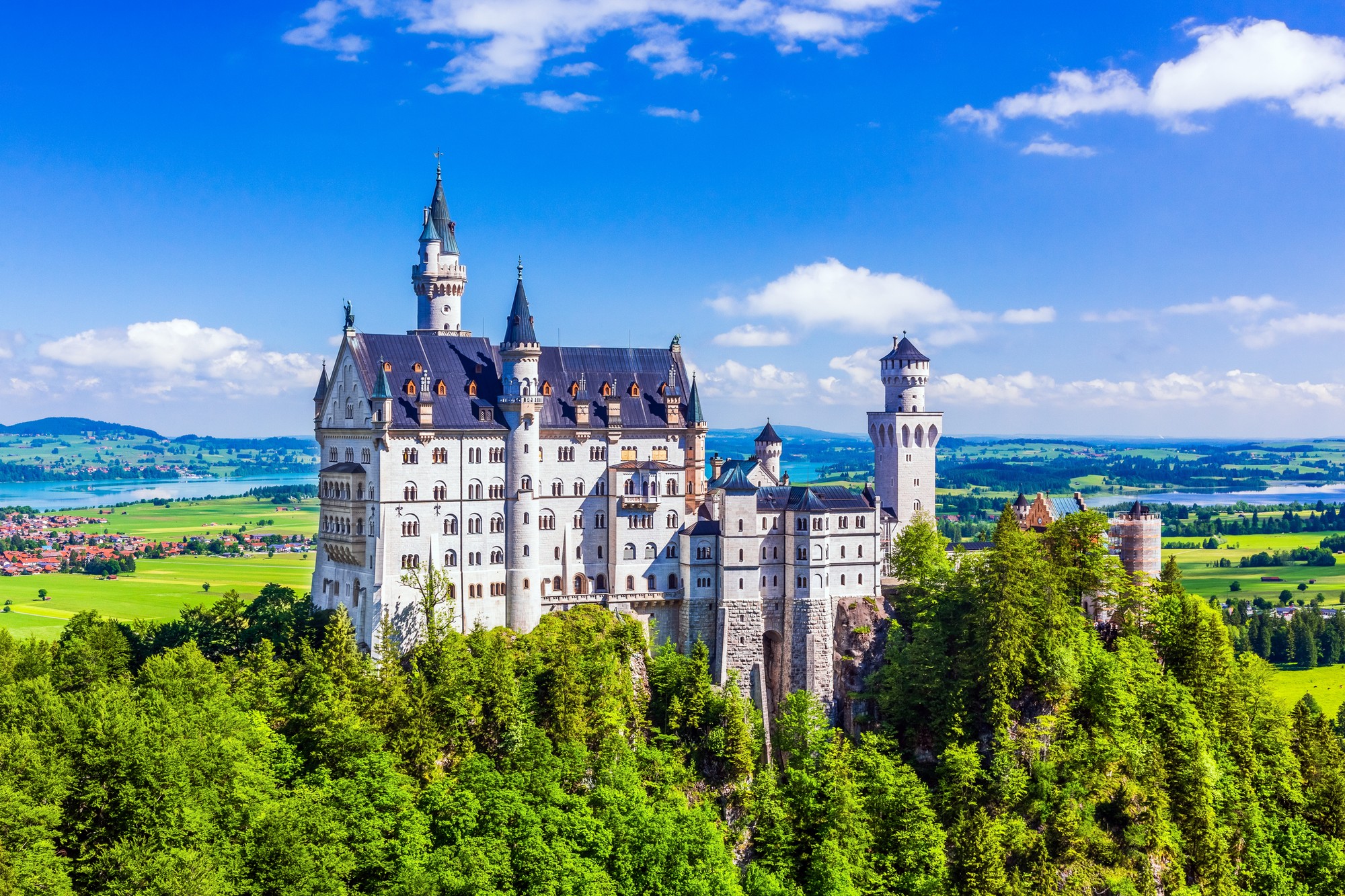 Muž zaútočil v blízkosti zámku Neuschwanstein (ilustračné foto).