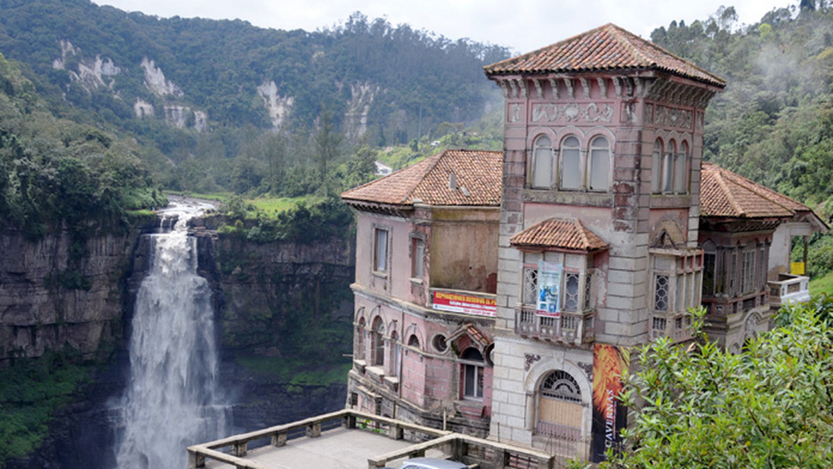 Hotel del Salto i wodospady Tequendama