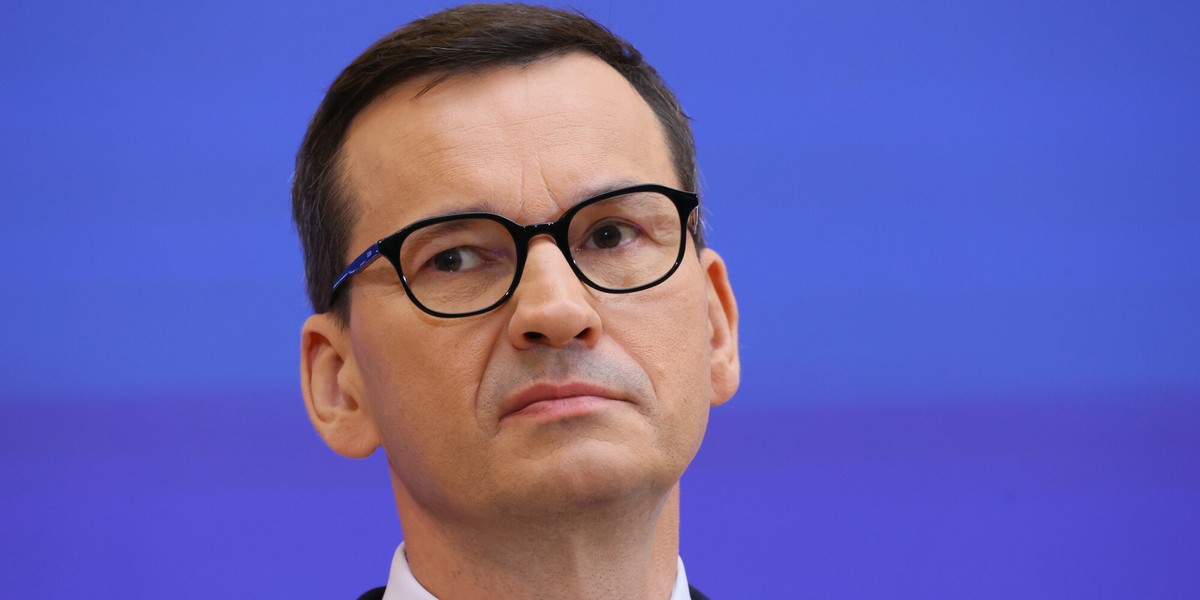 Premier Morawiecki starł się na konferencji z dziennikarką TVN24. Poszło o przecieki ze skrzynki mailowej Michała Dworczyka.