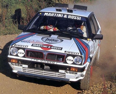 Markku Alen, Lancia Delta 4WD, Olympus Rally, 1987