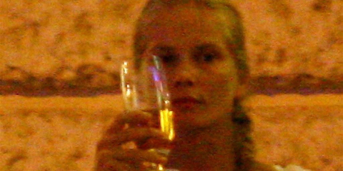 Magdalena Cielecka pije i jedzie? Czy to było piwo?