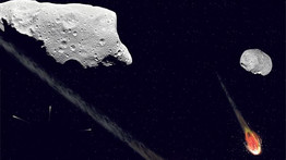 Gigantikus aszteroida haladt el a Föld mellett míg ön ünnepelt
