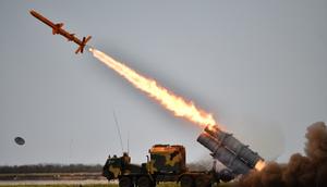 A test of a Neptune missile in April 2020.General Staff of the Armed Forces of Ukraine