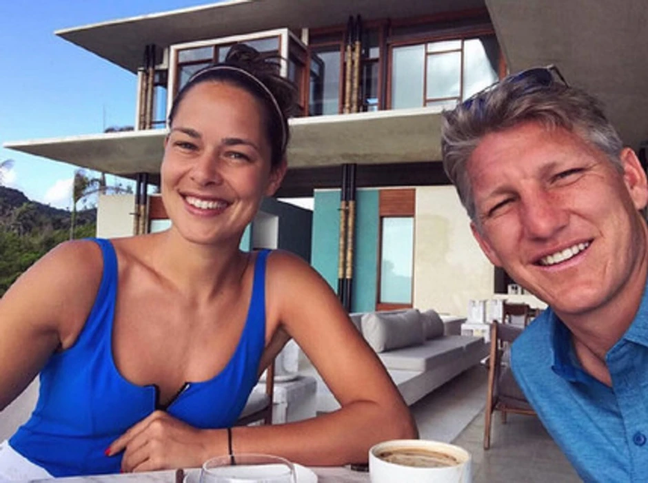 Ana Ivanović i Bastijan Švajnštajger
