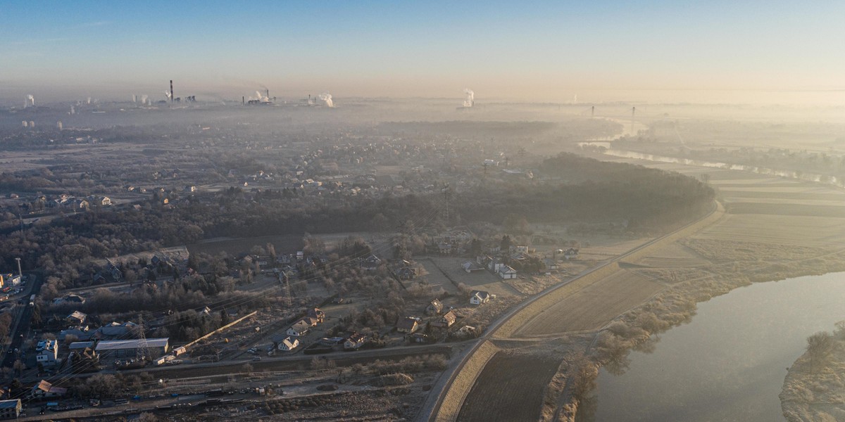 Smog nad Krakowem