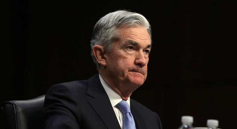 Chairman of the Federal Reserve nominee Jerome Powell testifies during his confirmation hearing before the Senate Banking, Housing and Urban Affairs Committee November 28, 2017 on Capitol Hill in Washington, DC.Alex Wong/Getty