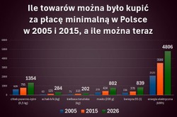 Bzdura 2025 roku: drożyzna w Polsce. Siła nabywcza mediany wynagrodzeń i płacy minimalnej jest najwyższa w historii. Jaki będzie 2026?