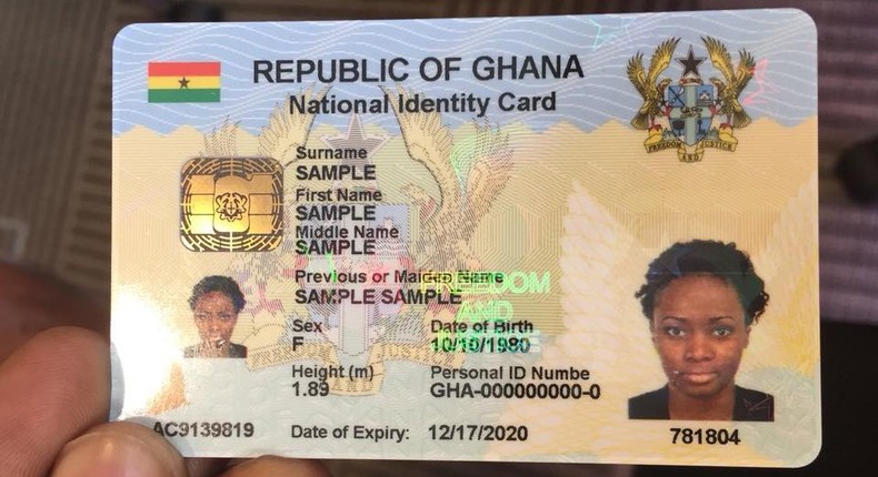 Ghana card