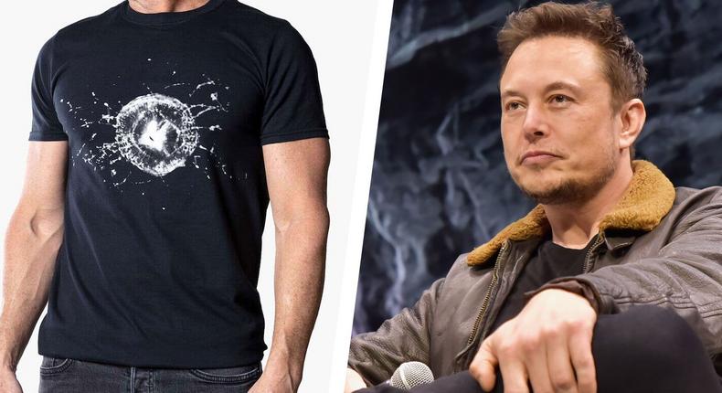 Tesla Sells a 'Bulletproof' Cybertruck T-shirt