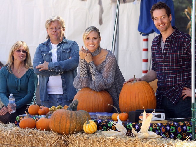 Heidi jest znana z tego, że uwielbia brać udział w imprezach o familijnym charakterze