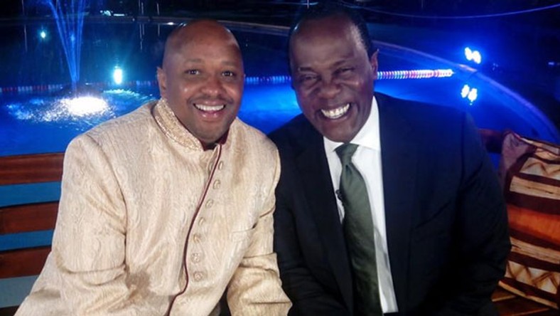 Tony Gachoka ad Jeff Koinange (Courtesy)