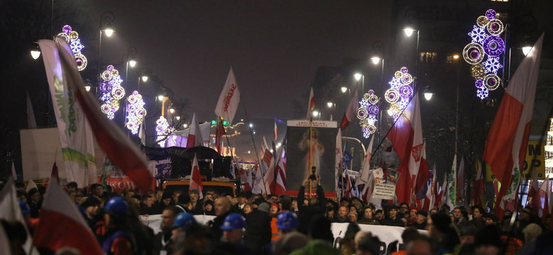 Plan marszu PiS 13 grudnia. Kaczyński przemówi dwa razy