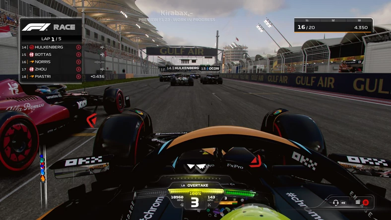 F1 23 - screenshot z wersji Preview na PC