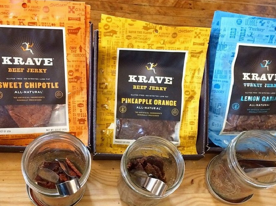 Krave Jerky, which was acquired by Hershey in 2015