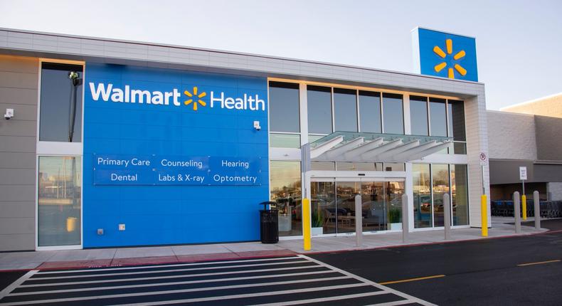 Walmart opened its first health clinic in 2019 and how has a presence in Arkansas, Florida, Georgia, Illinois and Texas.Walmart