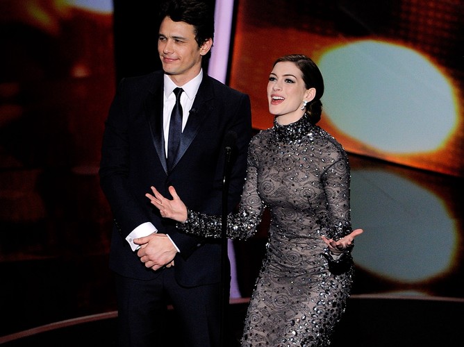 James Franco i Anne Hathaway