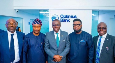 Governor Sanwo-Olu unveils Optimus Bank