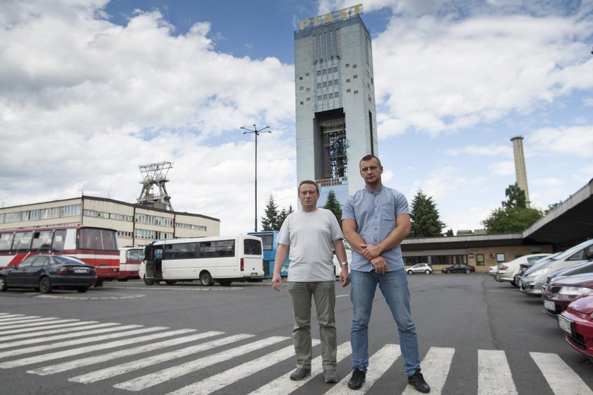 Mirosław Kecmaniuk (48 l.) i Mateusz Foltyn (29 l.), górnicy z KWK Piast