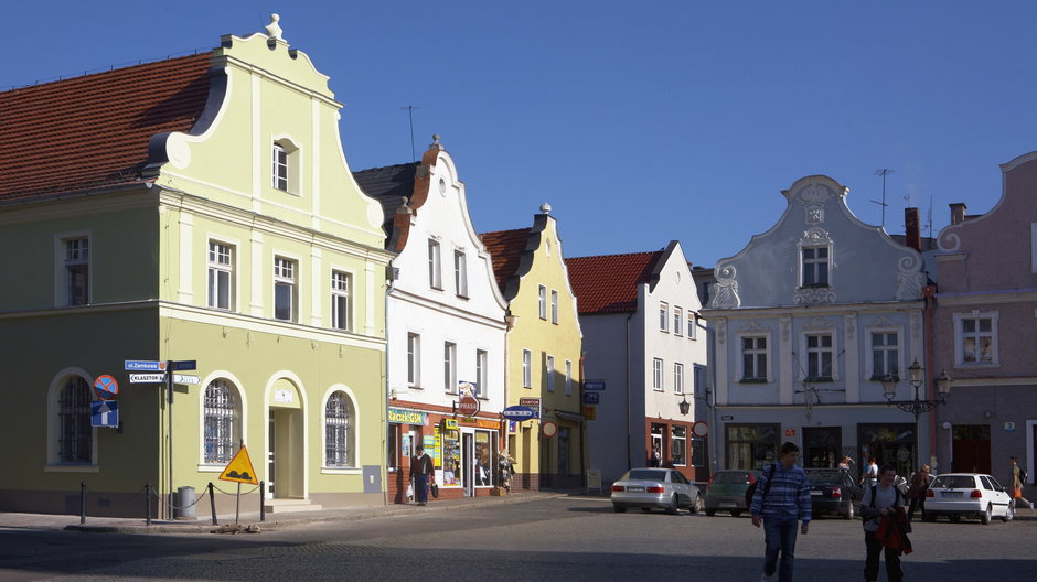 Rynek miejski w Głogówku