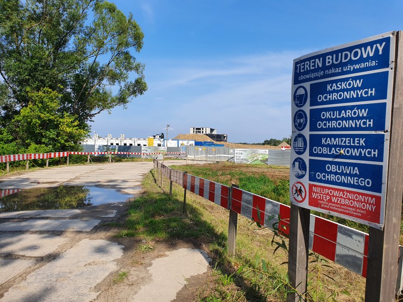 Tak obecnie wygląda plac budowy Muzeum Bitwy Warszawskiej