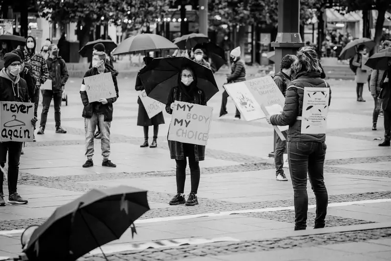 Demonstracja kobiet w Hamburgu / fot. Lucja Romanowska - photography